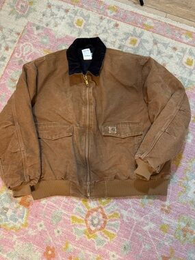Oversized 4X! Vintage Carhartt J165 bomber with quilted lining